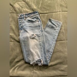 American Eagle Ripped Tomgirl Jeans